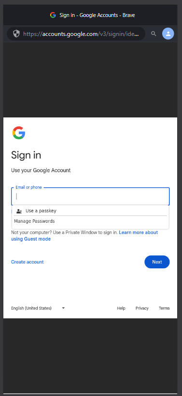 Mobile View Attack