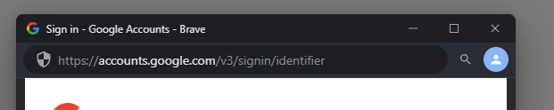 URL bar detail